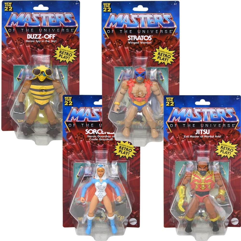 Masters of the Universe Origins Figure 4ct Case (GNN84-999L)