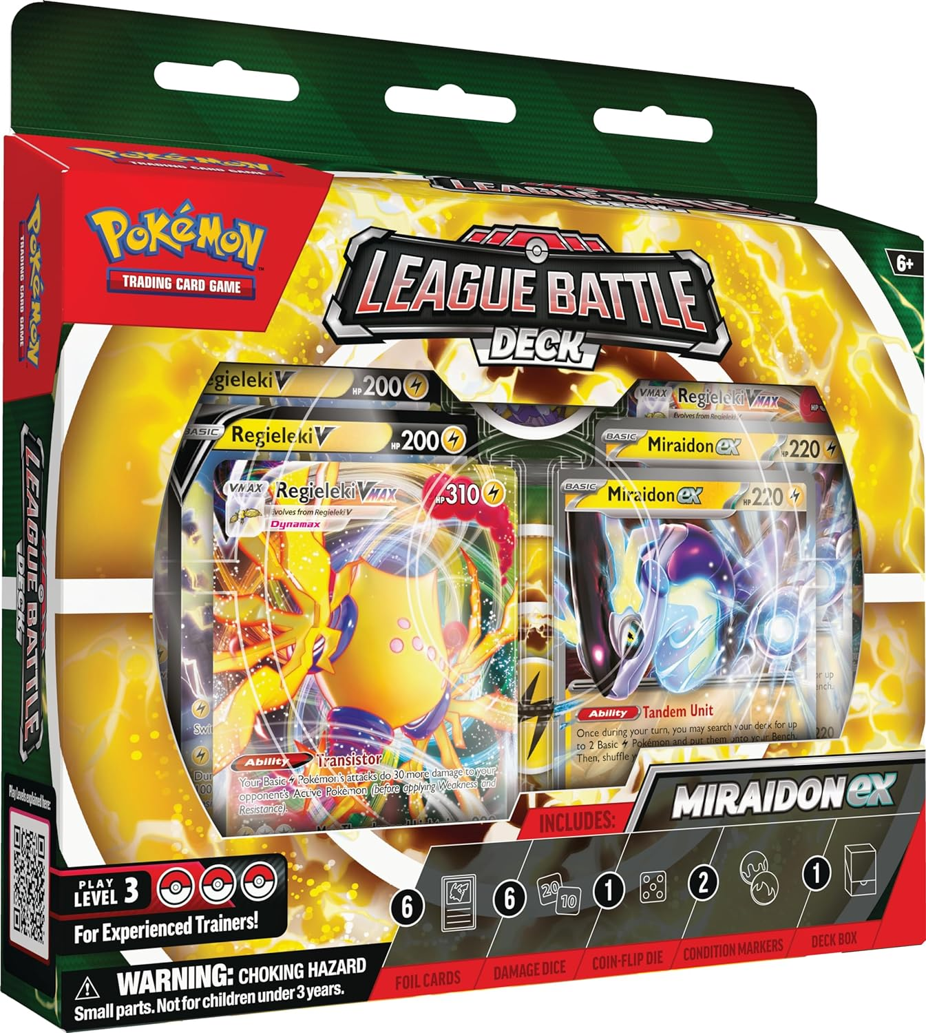 Pokemon Miraidon EX League Battle Deck  6ct Case