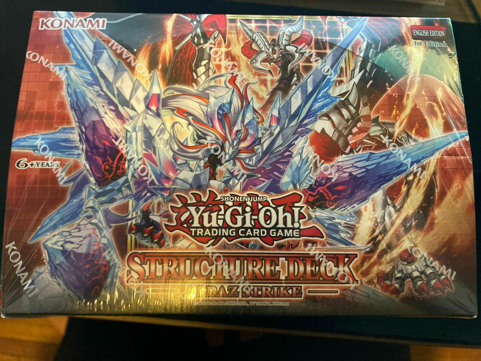 Yu-Gi-Oh! Albaz Strike Structure Deck Display Box