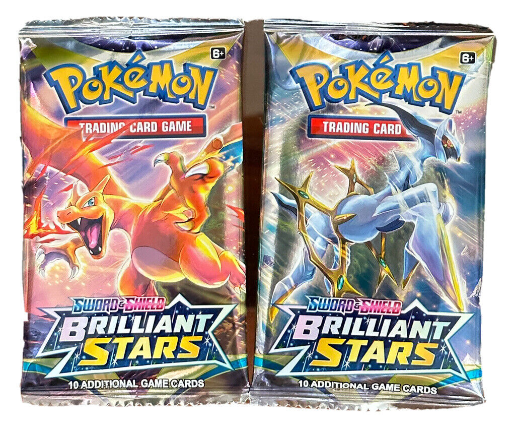 Pokemon Brilliant Stars Lot of 36 Loose Booster Packs