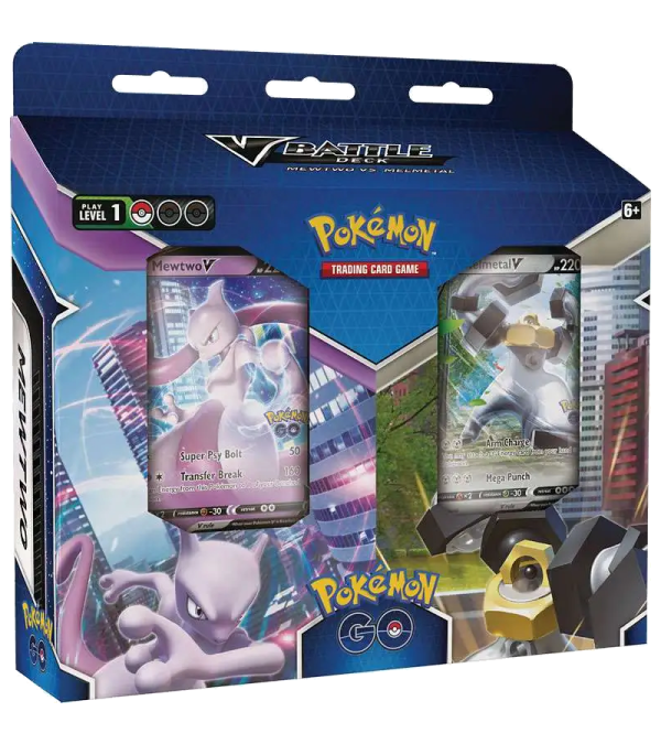 Pokemon Go!: MewtwoV & MelmetalV V Battle Deck Bundle