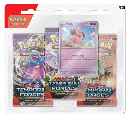 Pokemon Scarlet & Violet: Temporal Forces 3-Pack Blister 24ct Case