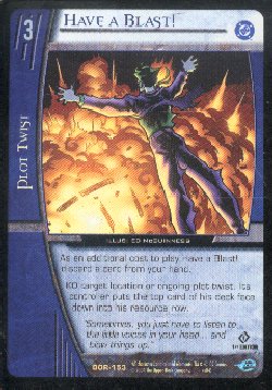 Vs System CCG DC Have A Blast! Rare Card