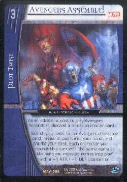 Vs System CCG Marvel Avengers Assemble! Rare Card